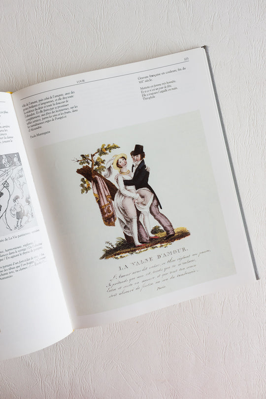 "les cinq sens d'eros" vintage french book