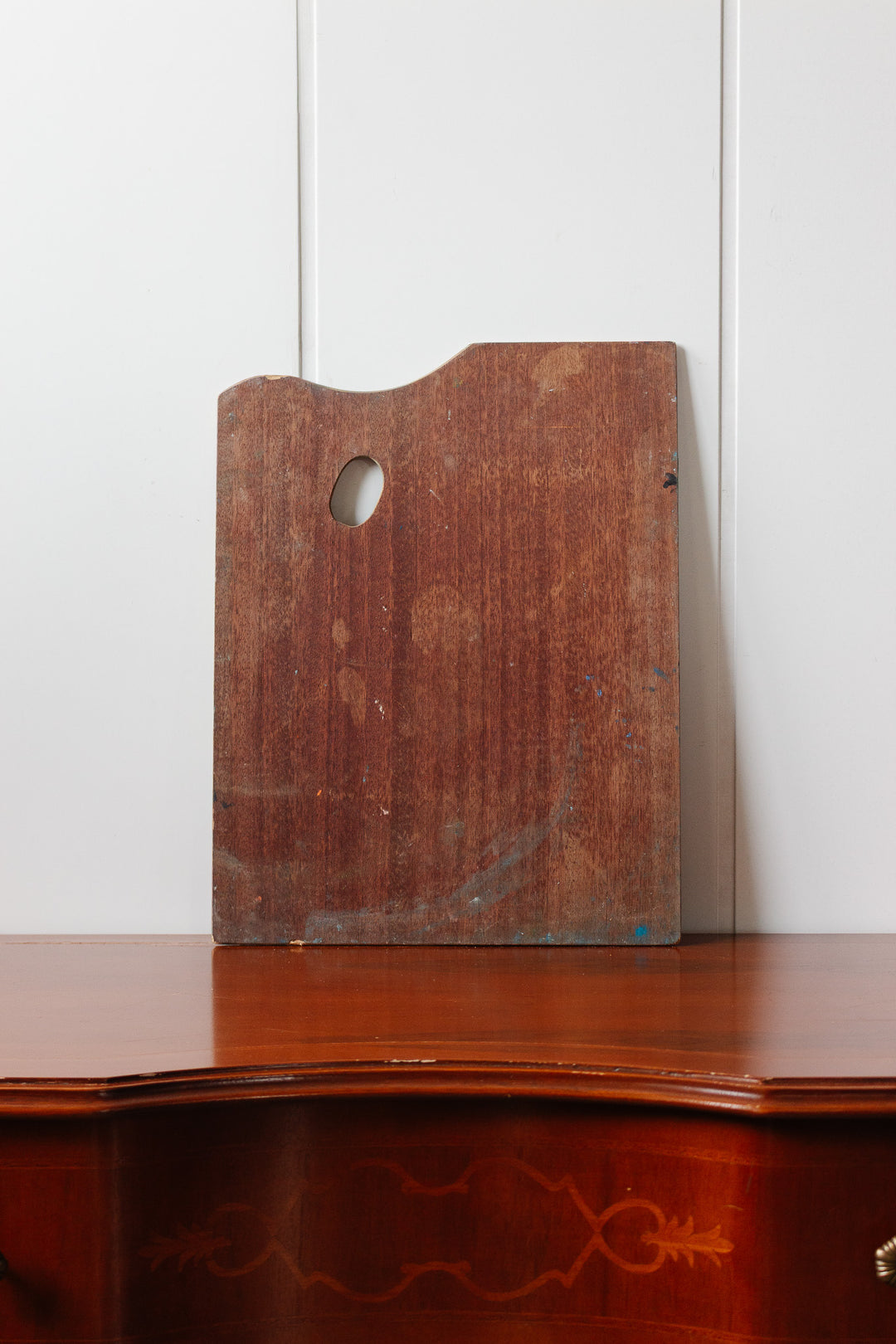 vintage french artist's palette