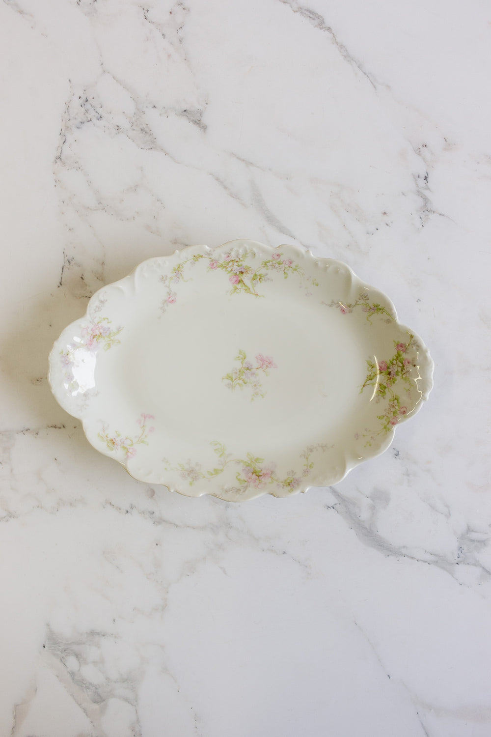 antique french limoges élite  platter