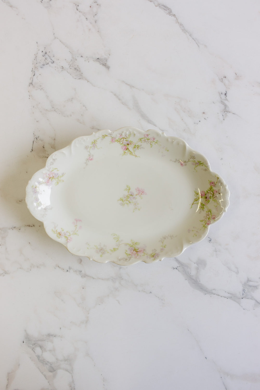 antique french limoges élite  platter