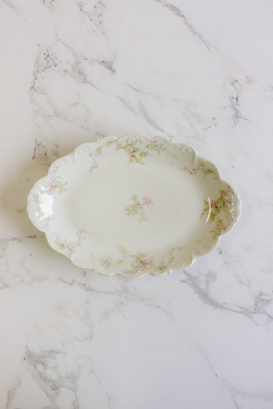 antique french limoges élite  platter