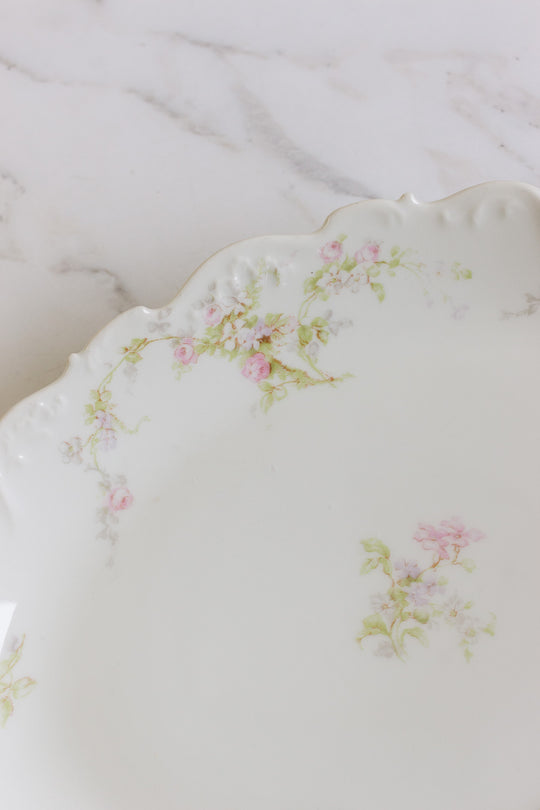 antique french limoges élite  platter