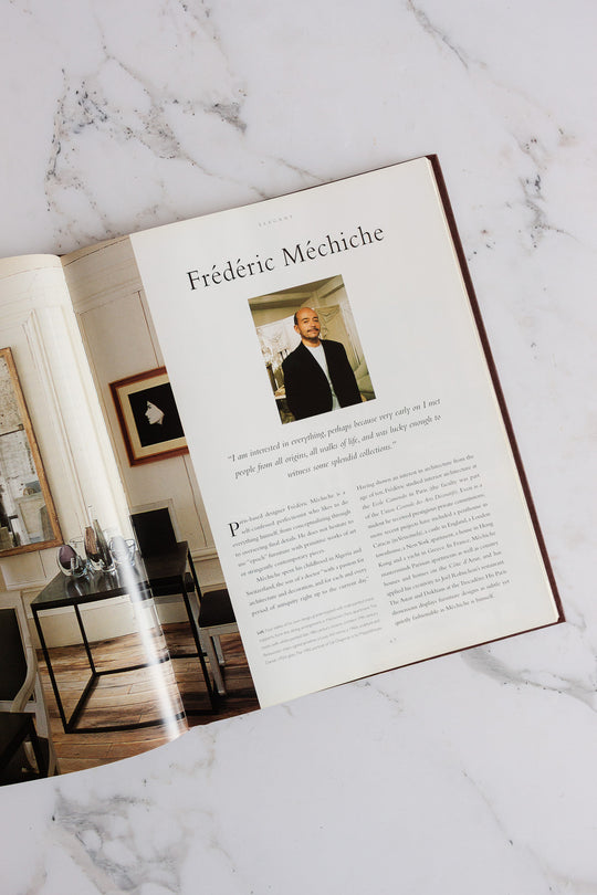 influential interiors vintage coffee table book