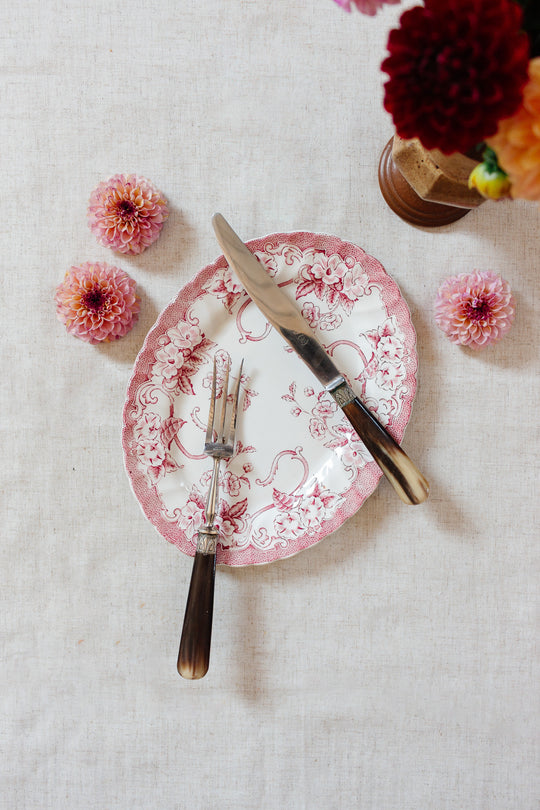 midcentury myott chelsea garden platter