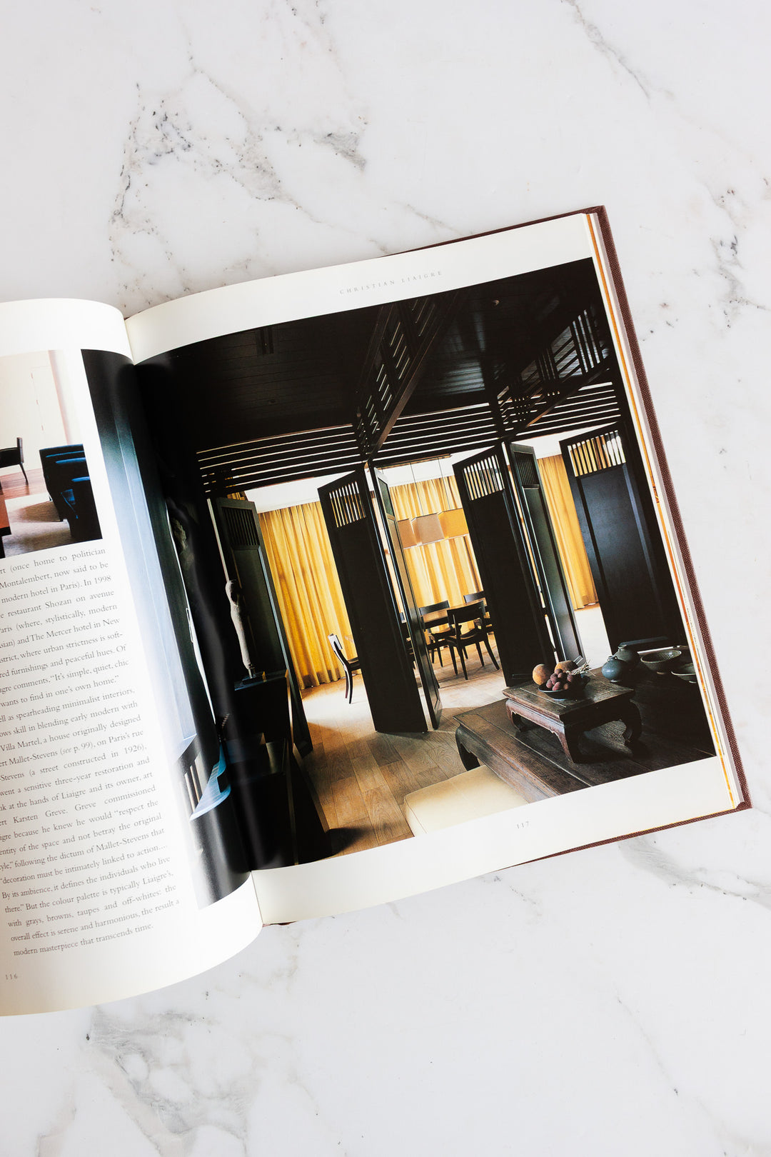influential interiors vintage coffee table book