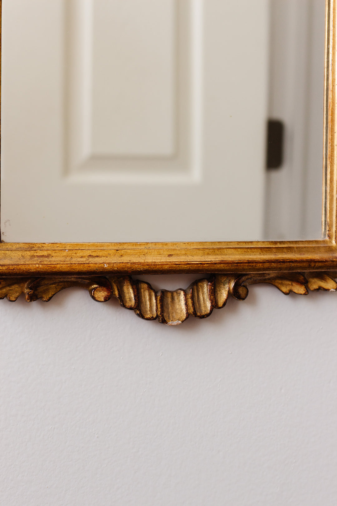vintage french louis xv style rococo mirror