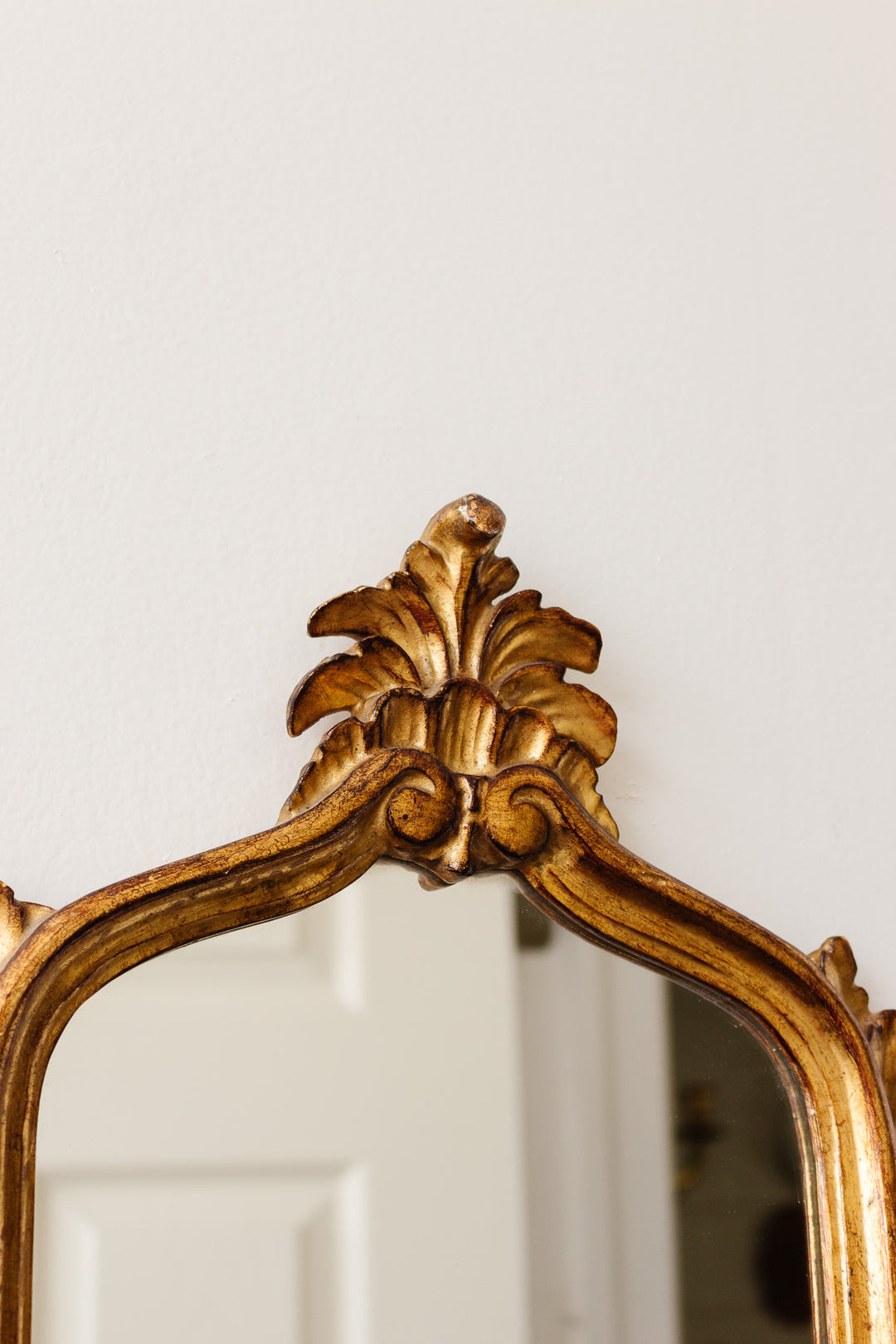 vintage french louis xv style rococo mirror