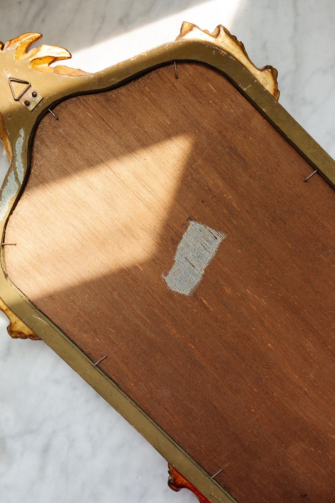 vintage french louis xv style rococo mirror