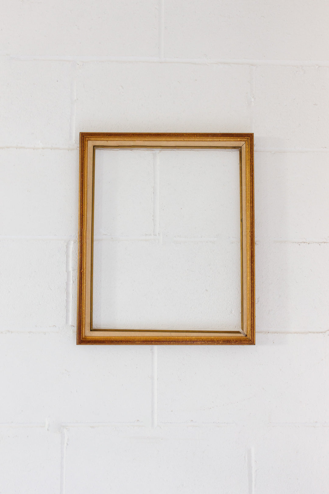 vintage french wood frame