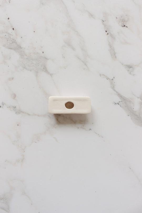 set of 6 vintage french porcelain knife rests