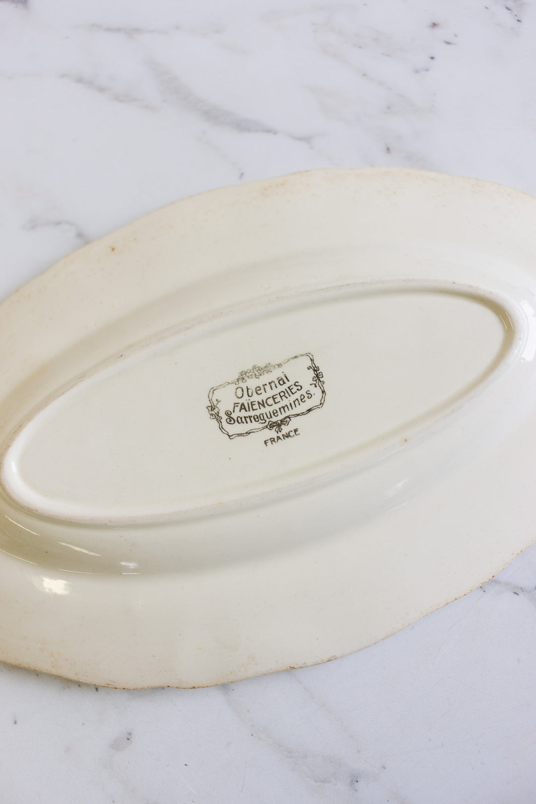 pair of turn of the century french sarreguemines raviers