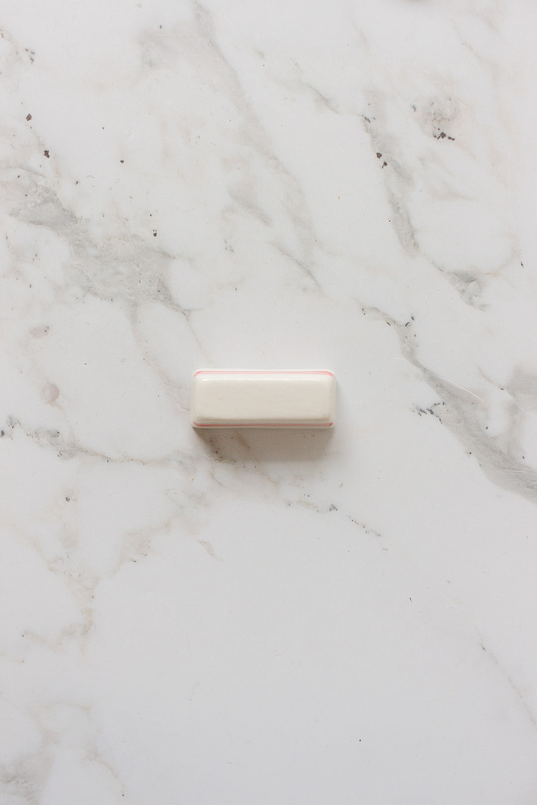 set of 6 vintage french porcelain knife rests