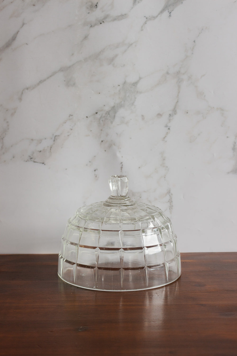 1930s french glass cloche