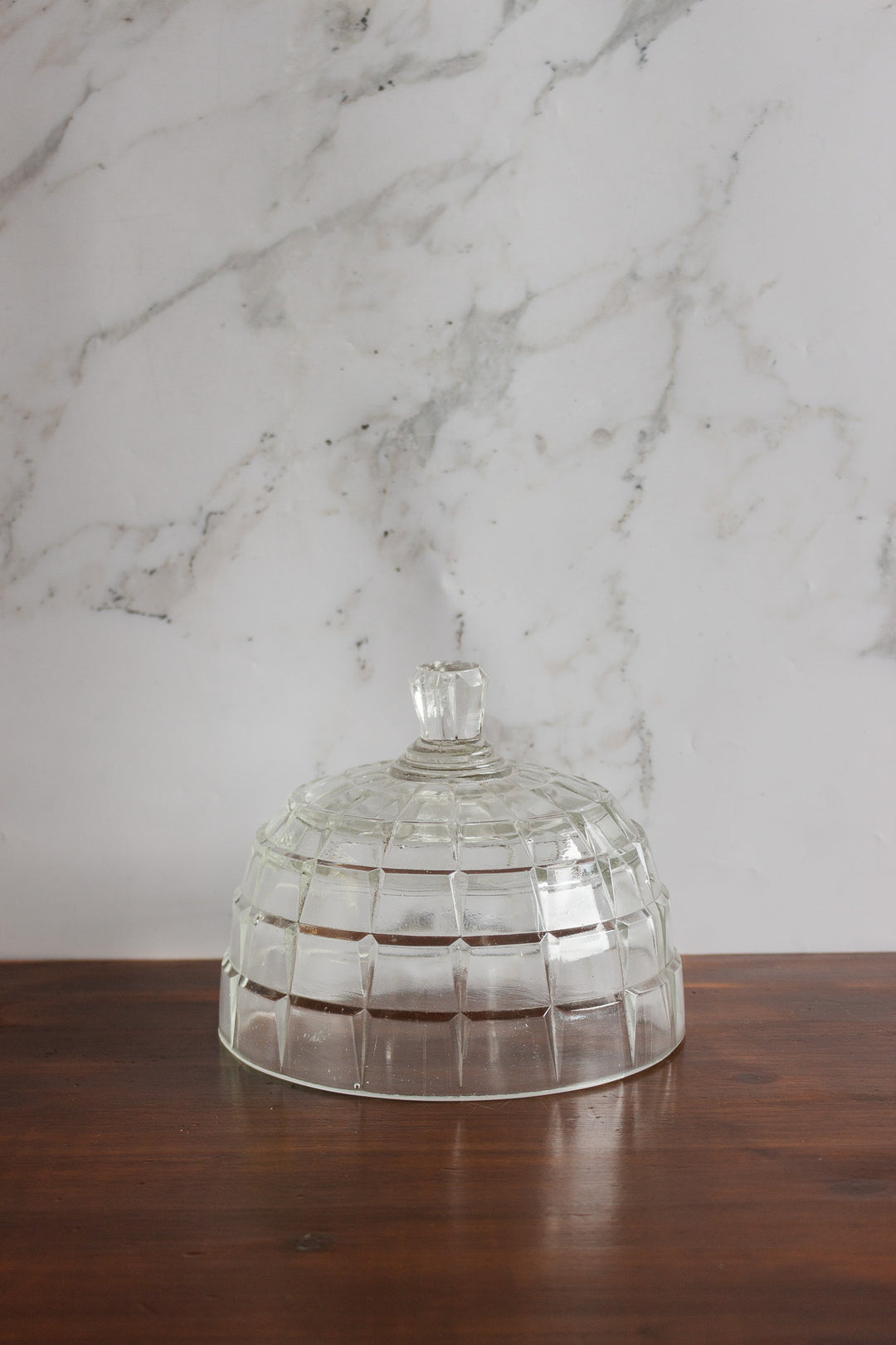 1930s french glass cloche