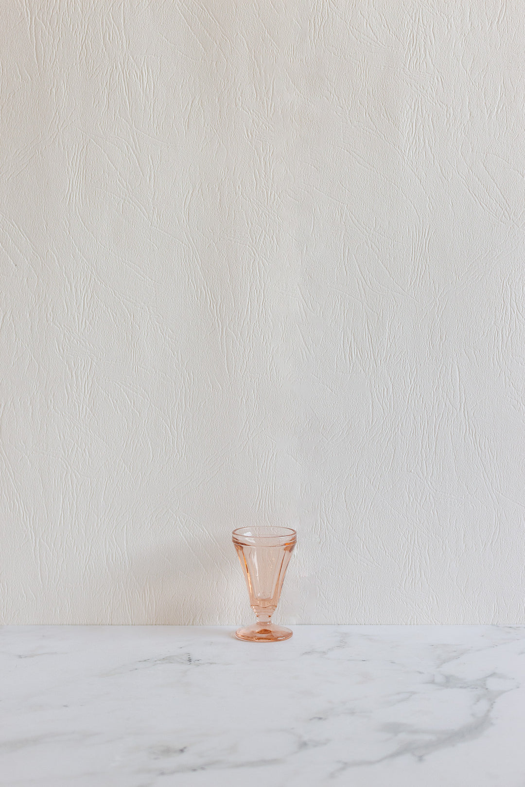 antique french pink liqueur glasses