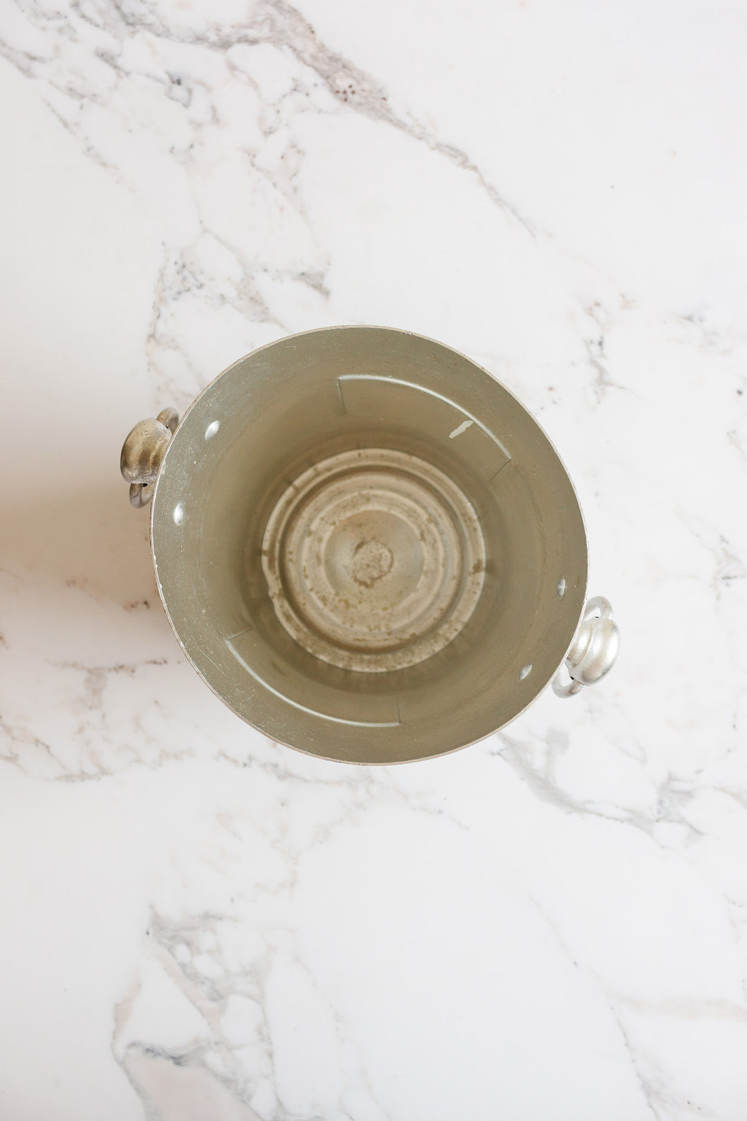 champagne "cordon rouge" vintage french aluminum wine bucket