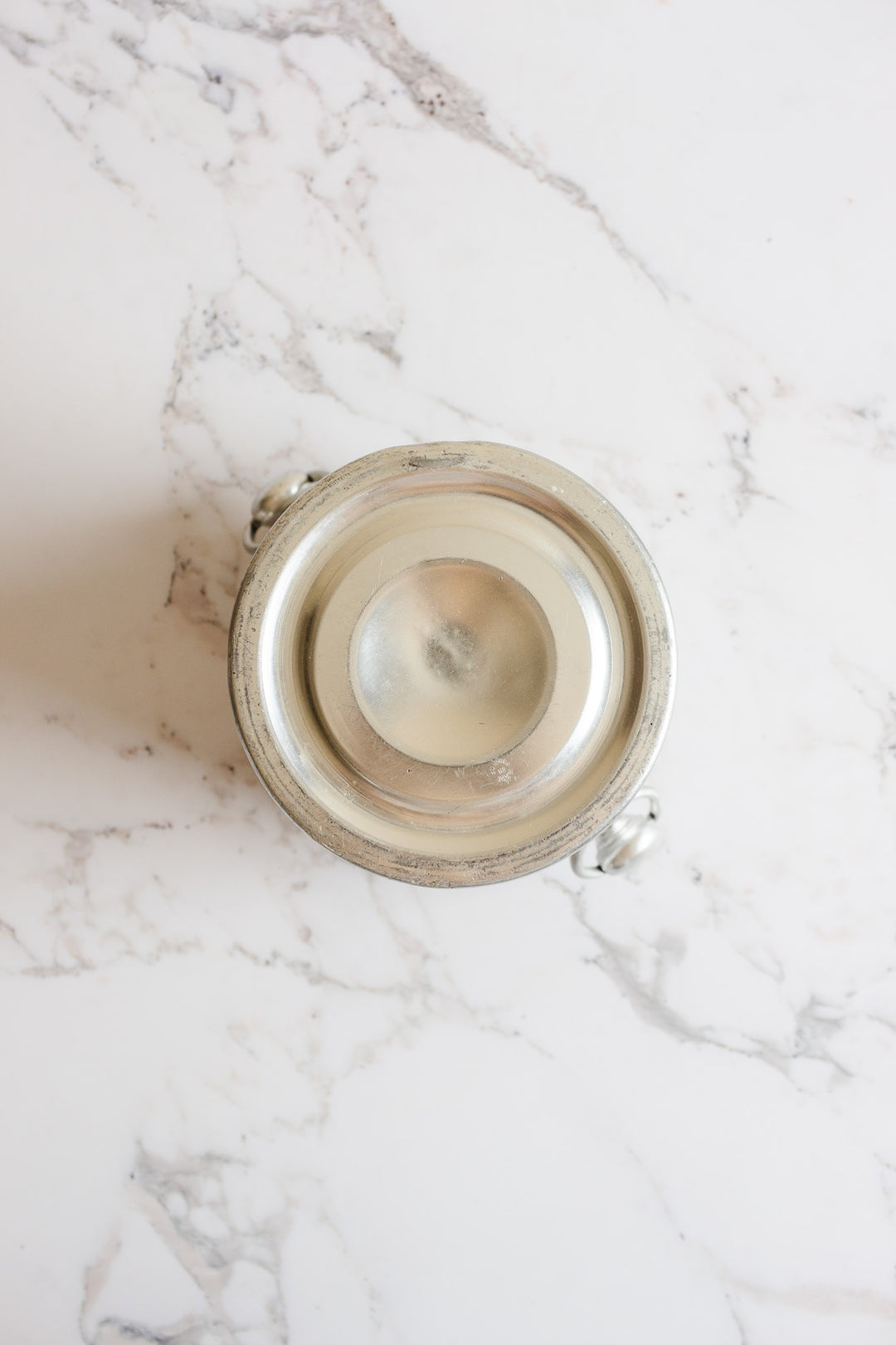 champagne "cordon rouge" vintage french aluminum wine bucket