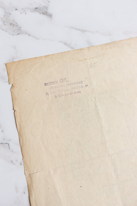 pair of antique French engravings