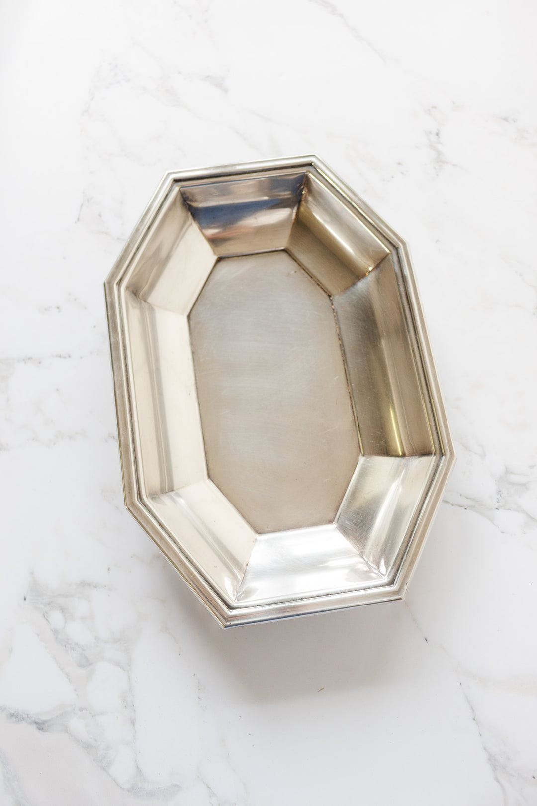 1930s art deco silver tray