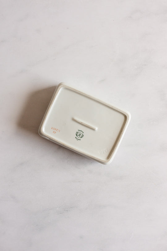 midcentury German porcelain trinket box