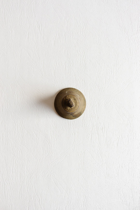 antique 19th century french bronze cow bell