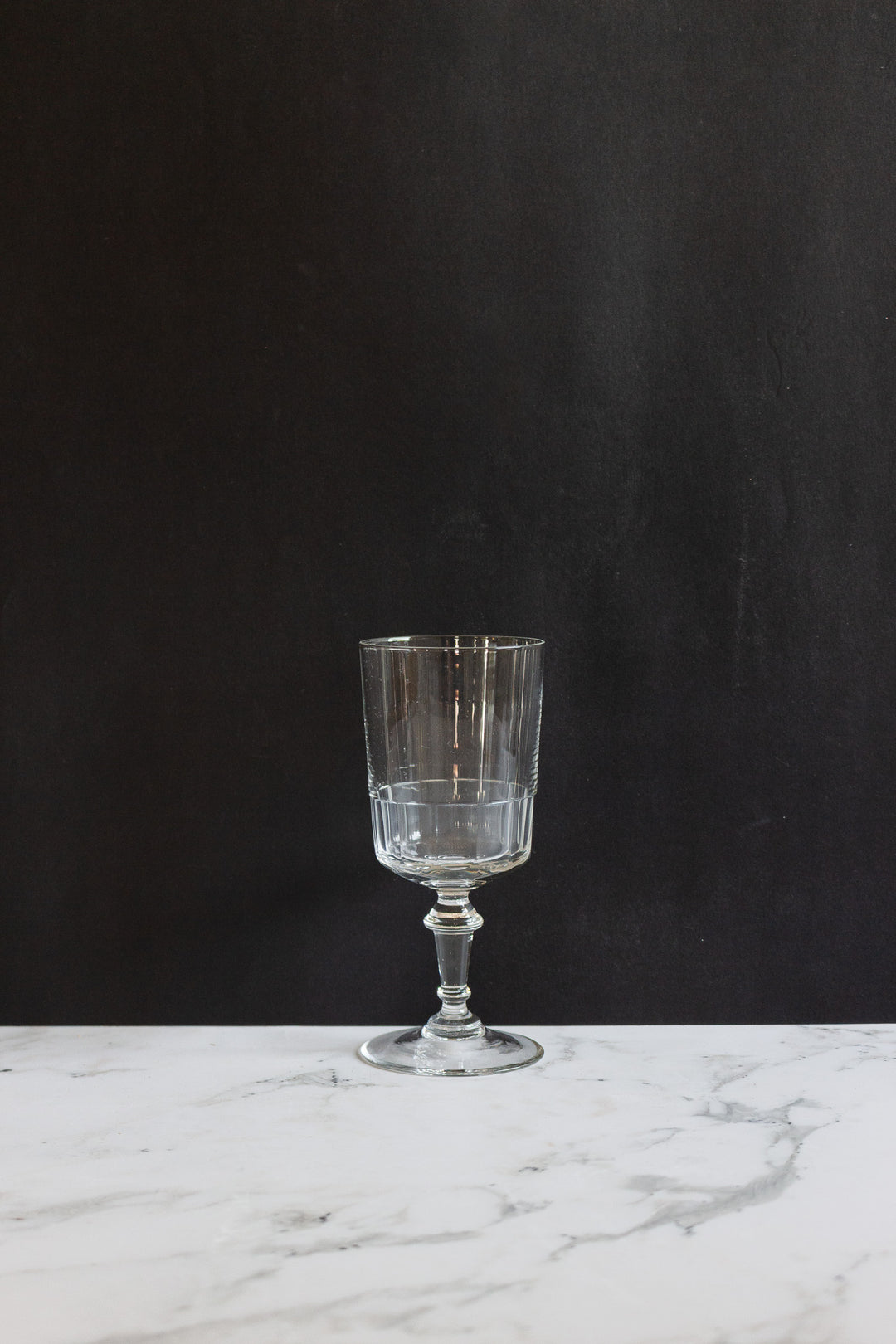 set of 4 antique French mirabeau glasses
