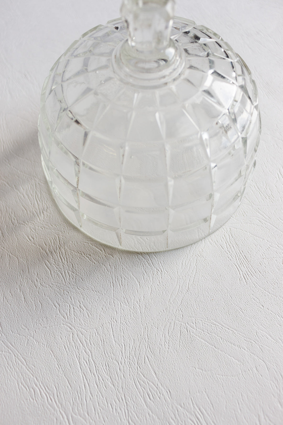 1930s french glass cloche
