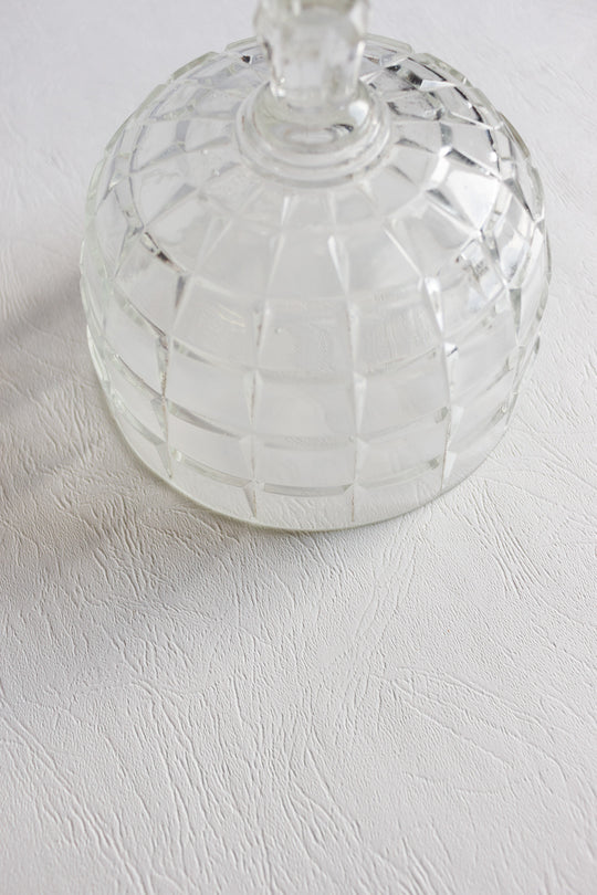 1930s french glass cloche