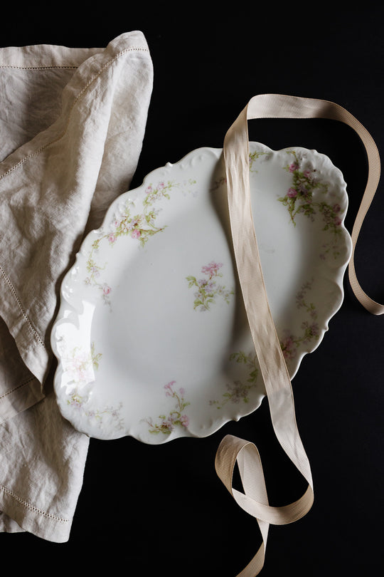 antique french limoges élite  platter