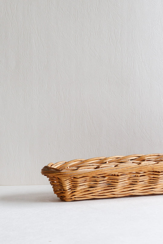 vintage French baguette basket