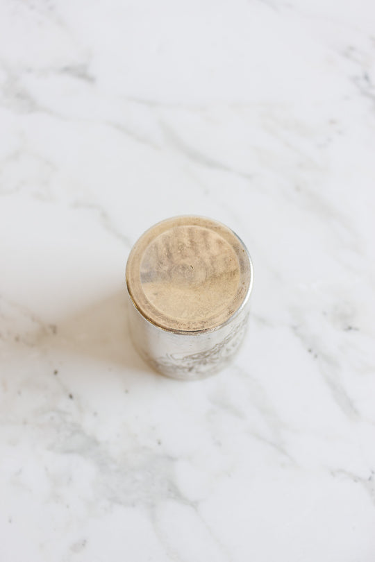antique french silverplated christening cups