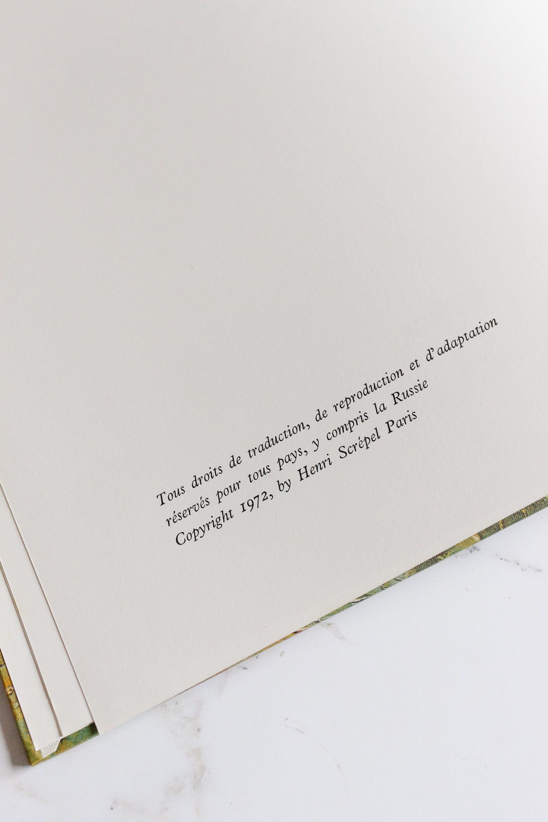 vintage French art book, “van gogh”