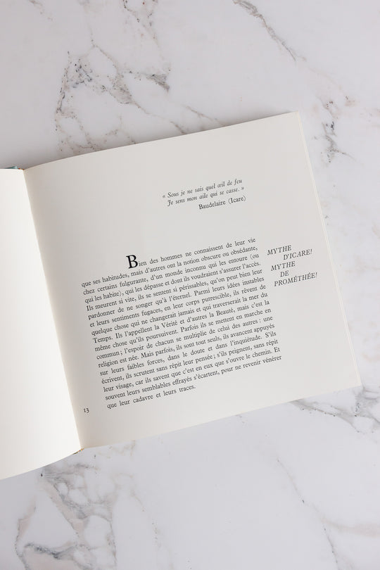 vintage French art book, “van gogh”