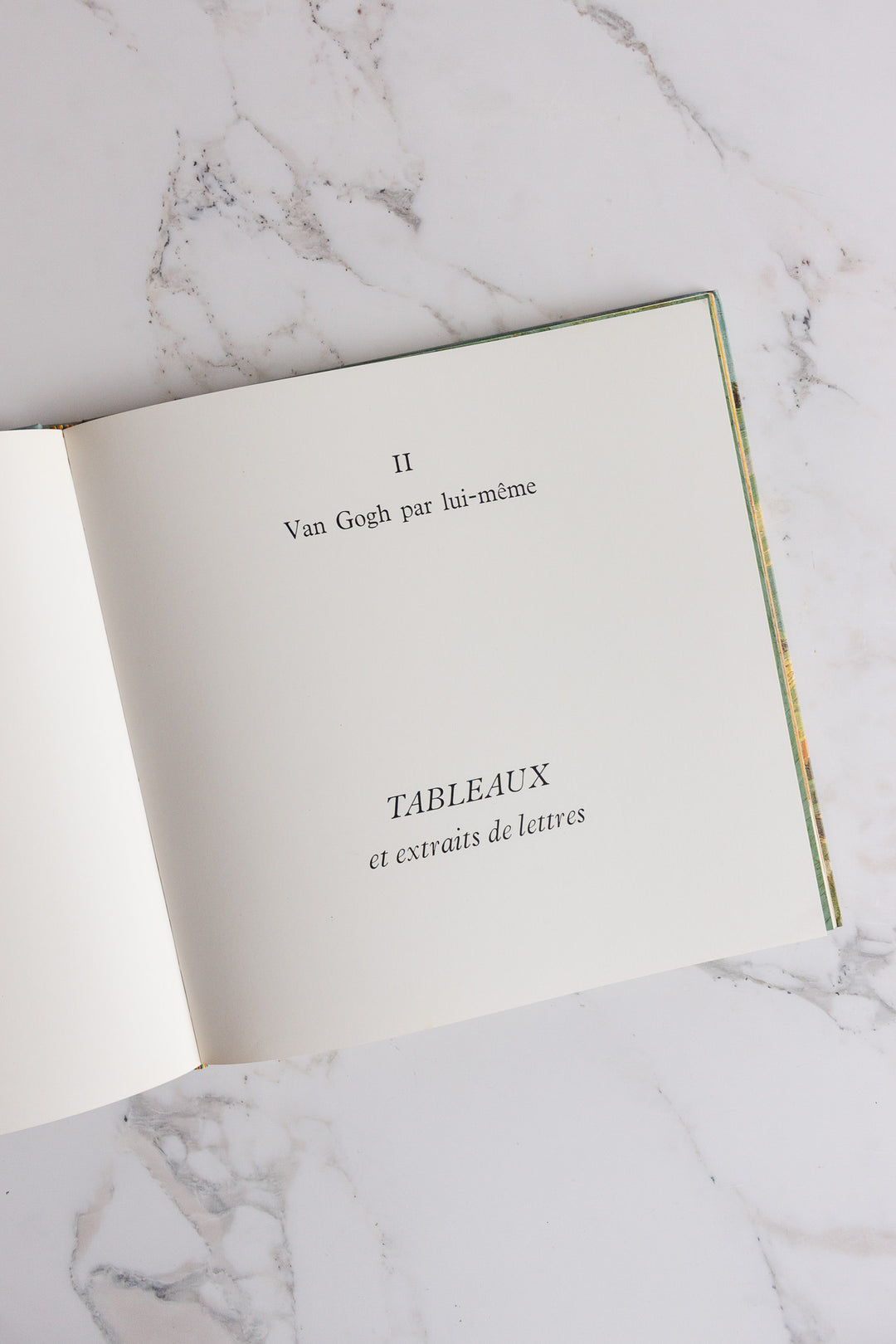 vintage French art book, “van gogh”