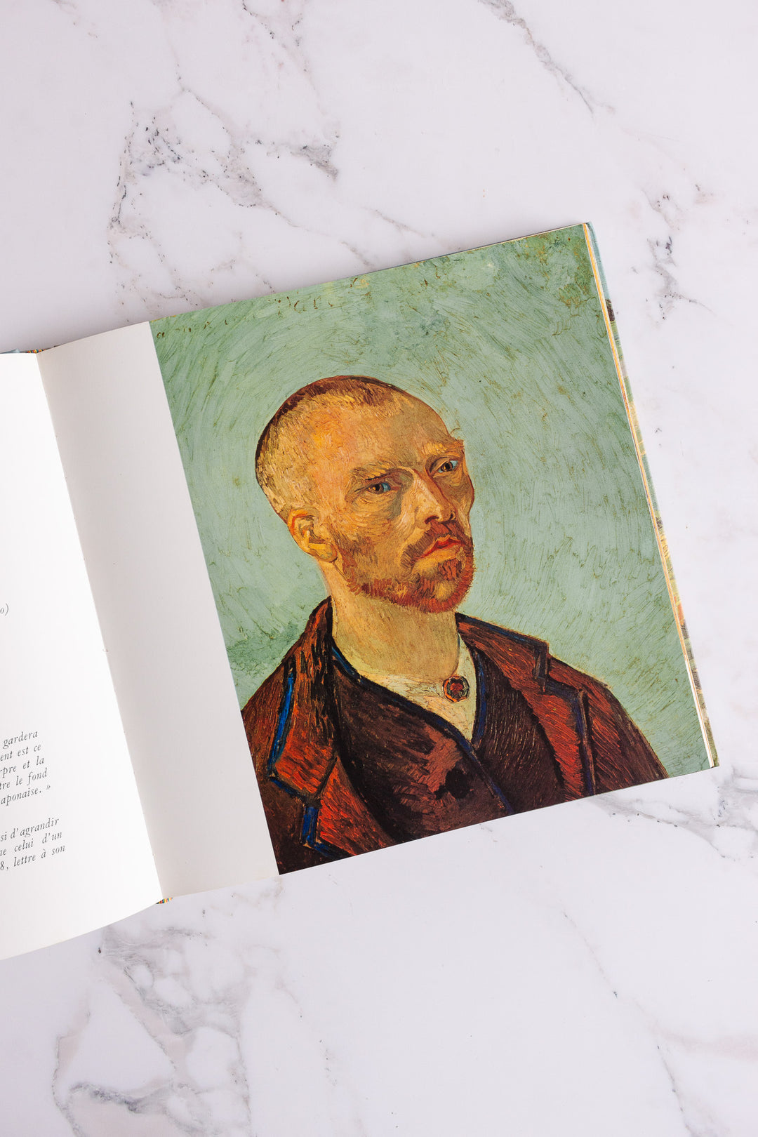 vintage French art book, “van gogh”
