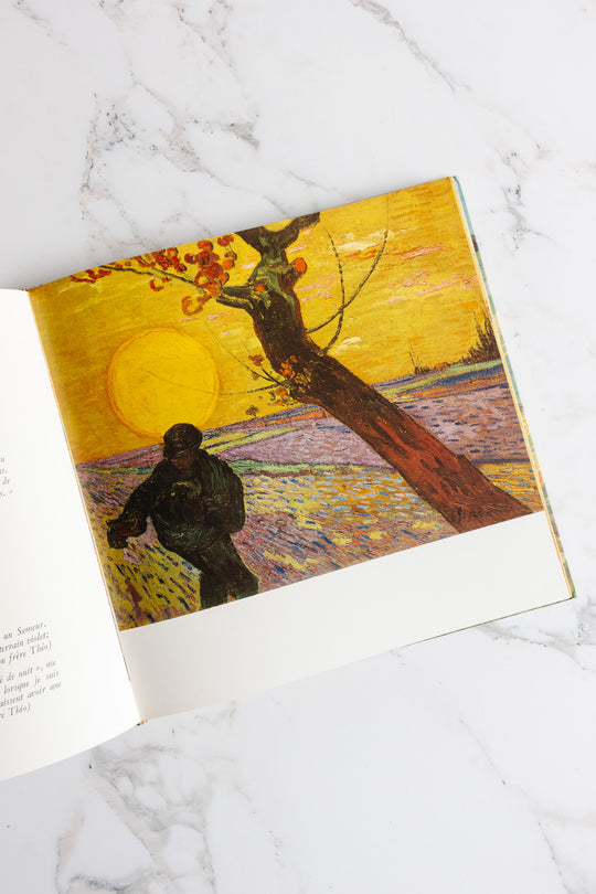 vintage French art book, “van gogh”