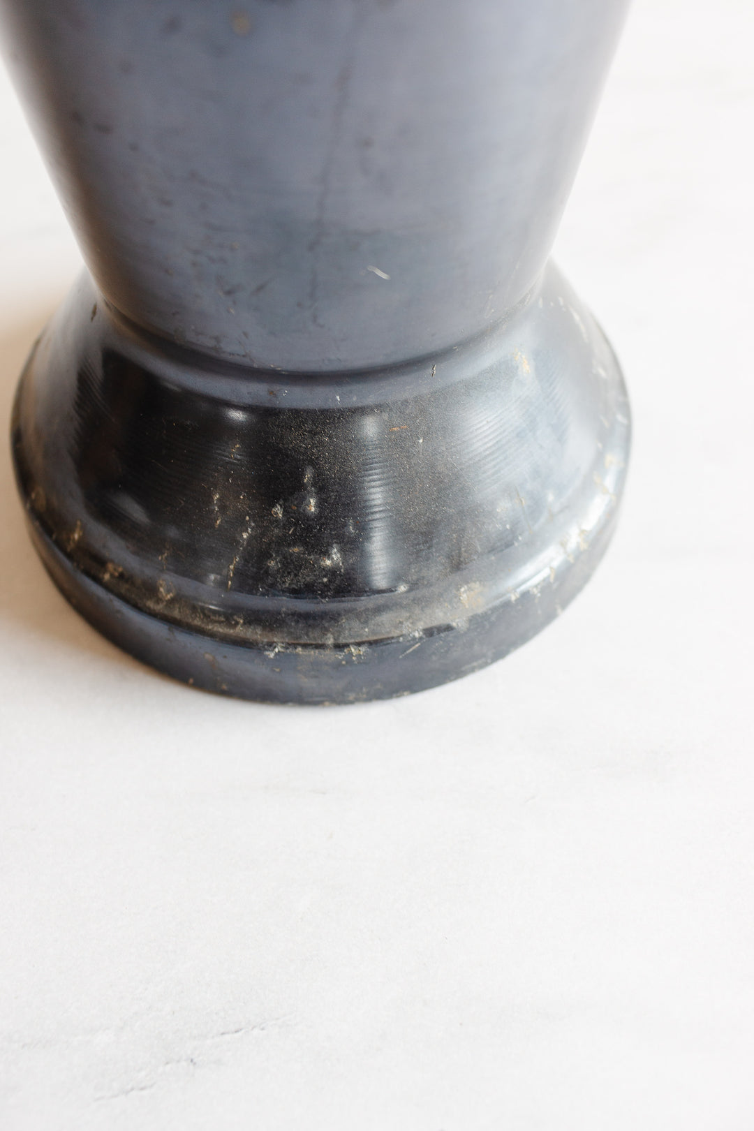 turn of the century French zinc florist vase