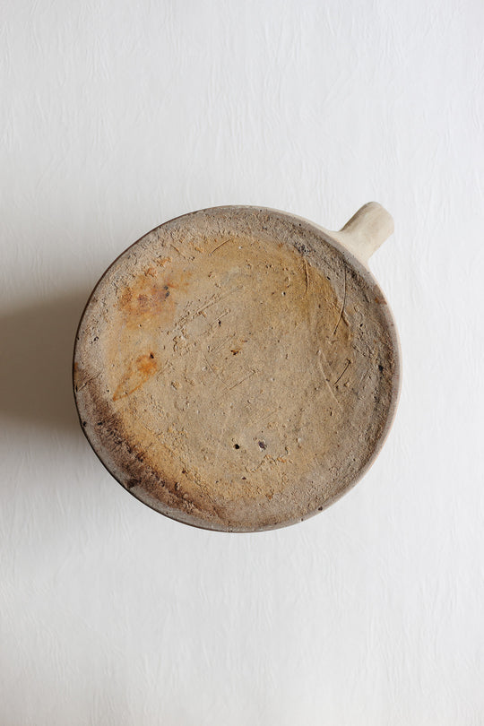 extra large vintage french stoneware confit pot