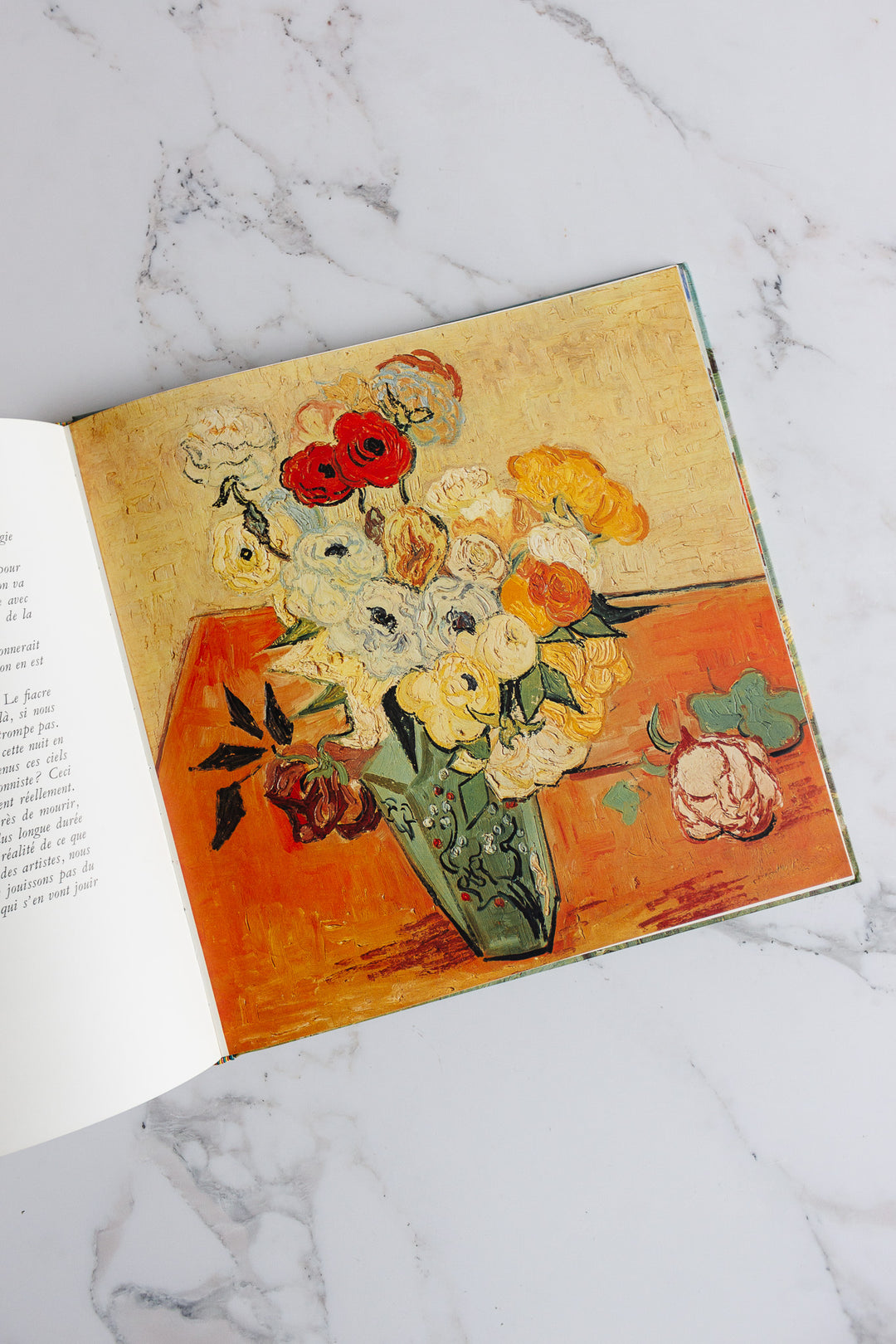 vintage French art book, “van gogh”