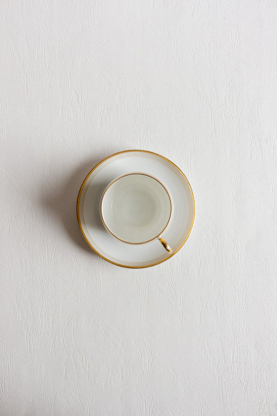 pair of wm. Guérin & co. limoges tea cups
