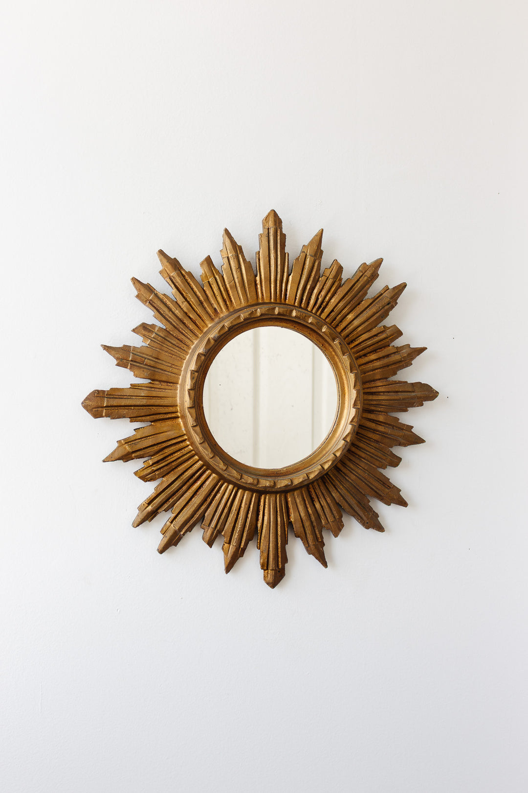 midcentury starburst mirror