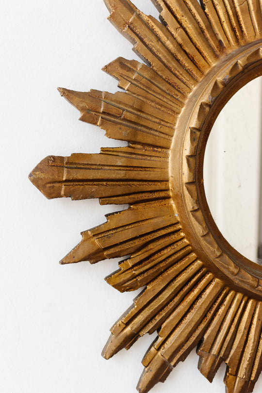 midcentury starburst mirror
