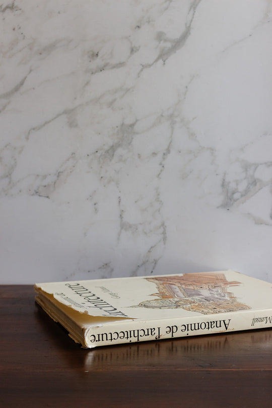 "anatomie de l'architecture" vintage book
