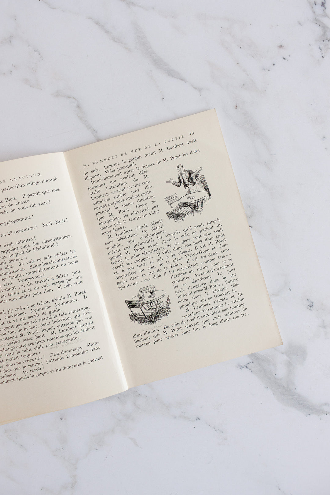 pair of Christopher's basic french texts