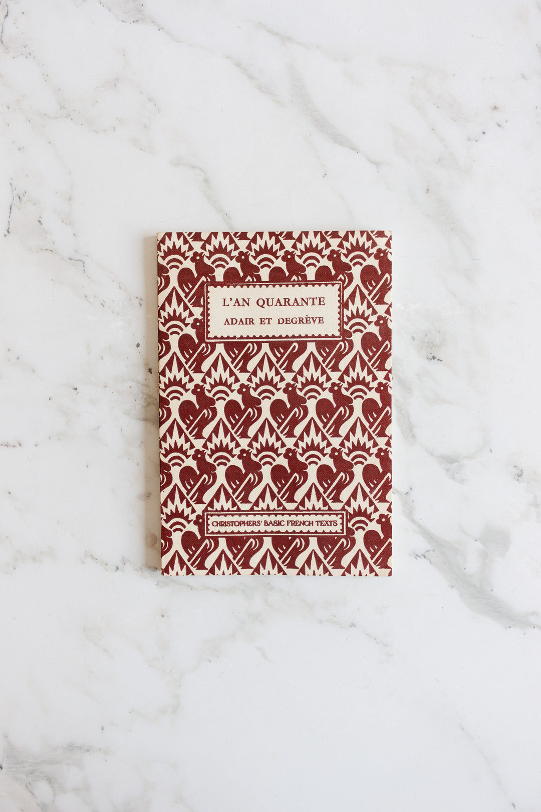 pair of Christopher's basic french texts