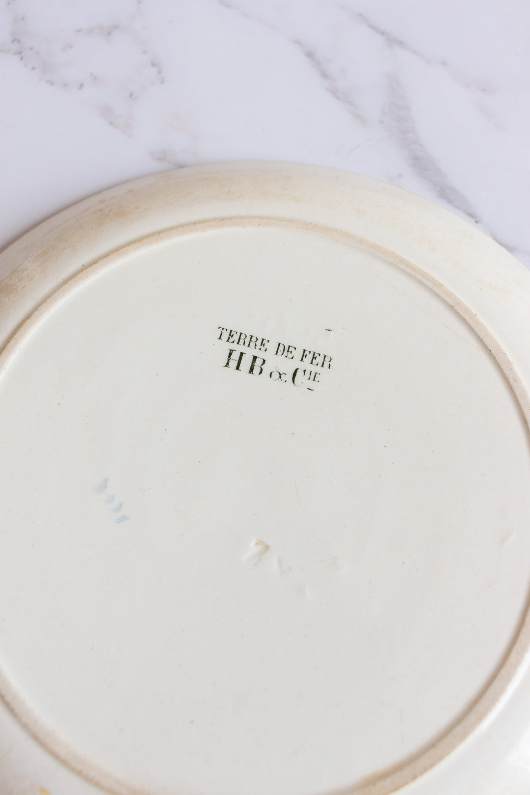 rare antique french choisy le roi hb & cie cycling talking plates