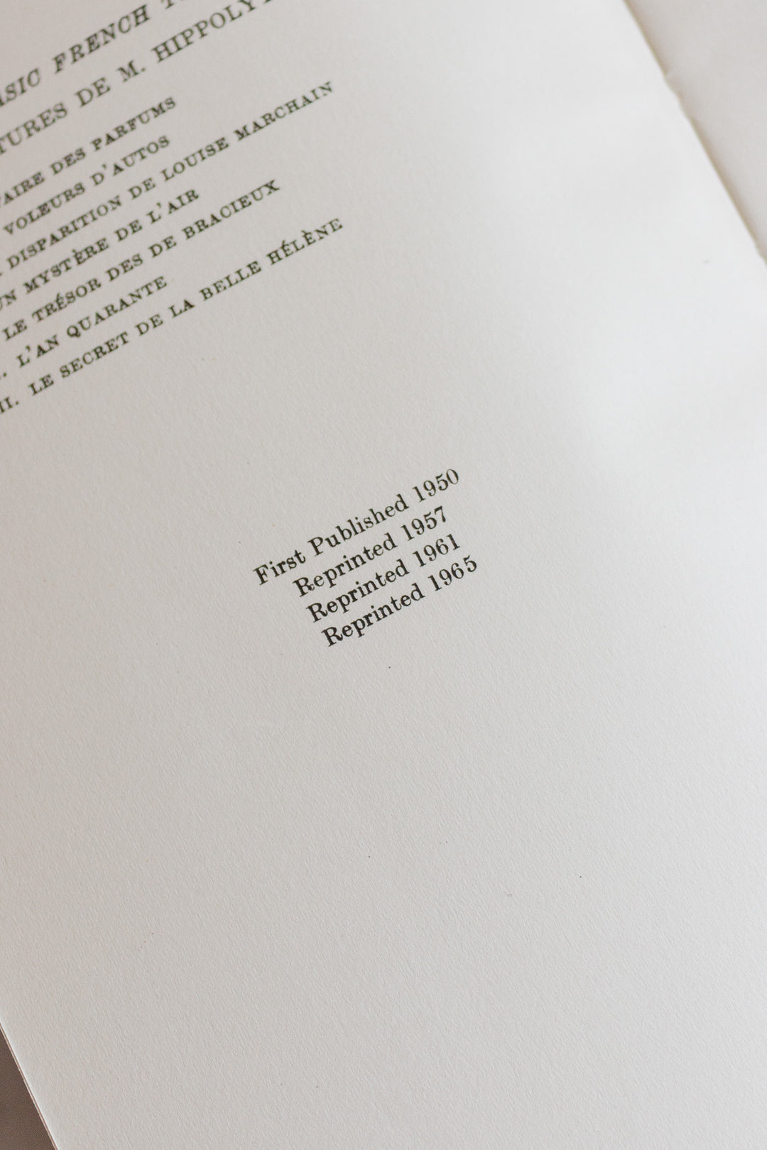 pair of Christopher's basic french texts