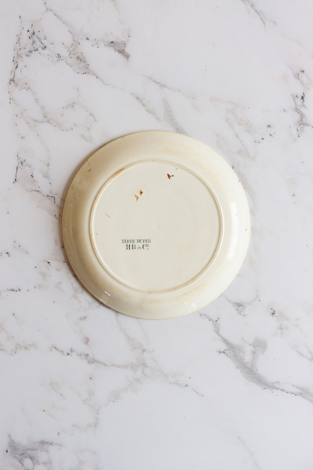 rare antique french choisy le roi hb & cie cycling talking plates