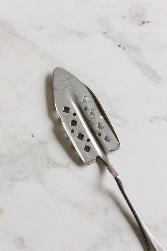 antique french absinthe spoon