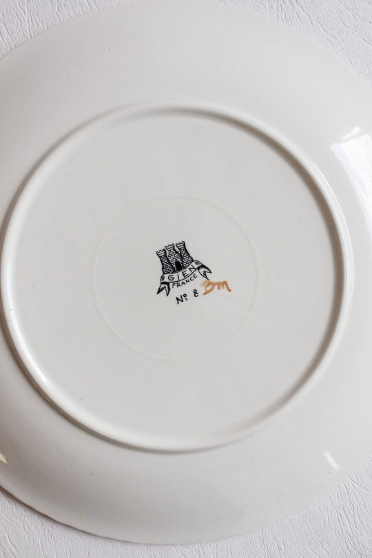 french gien "grands crustacés" plates